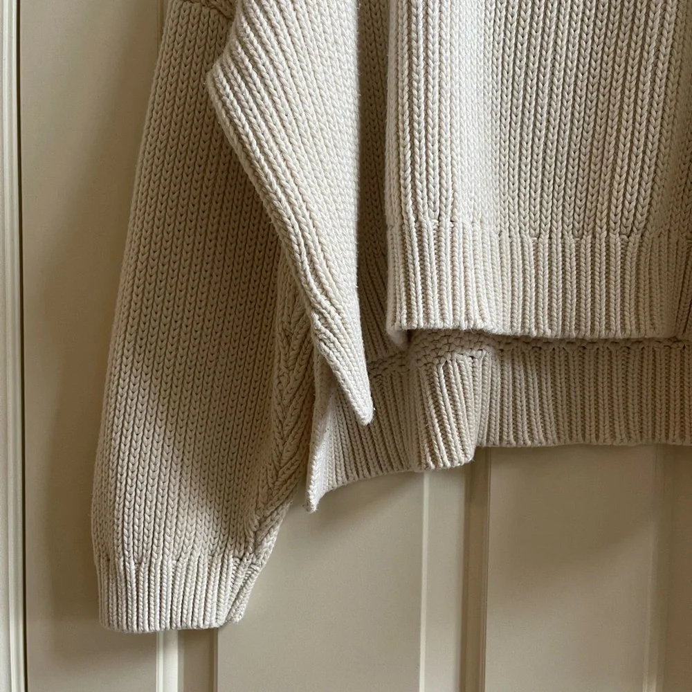 Tradlands Cottage Crewneck chunky oversized sweater_6